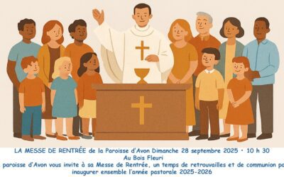 Messe de rentrée de la paroisse d’Avon